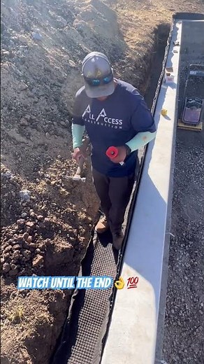 How We Go About Installing A Mira Drainage System | How To Retaining Wall Drainage System 🫡 💯