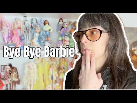 It's Time to Say GOODBYE to BARBIE...Downsizing My Doll Collection.