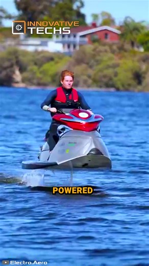WaveFlyer: The world's first electric hydrofoil jet ski takes flight!