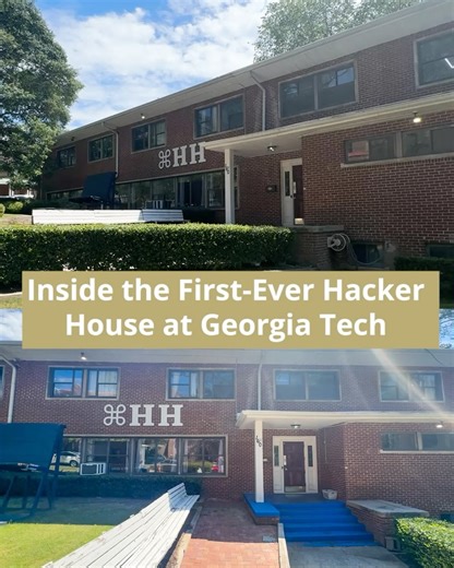 Georgia Tech | Converted from a former fraternity house, @GTHackerHouse is the first-ever hacker house at Georgia Tech. Created by computer science... | Instagram