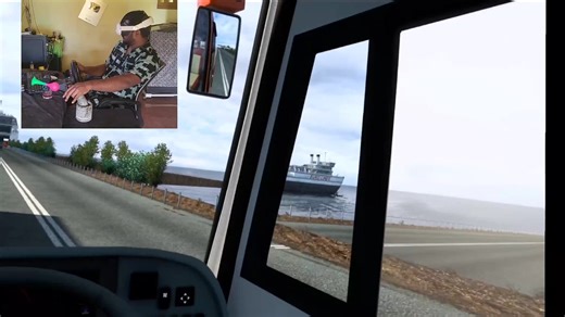 Volvo bus driving vr Meta quest 3 simulator playing vr