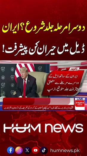 Iran Deal Shocker! Is Phase Two About to Begin? | Hum News | Pakistan