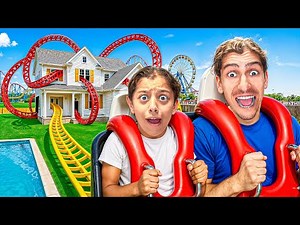 J'ai Construit Un PARC D'ATTRACTION Chez Moi ! 😱