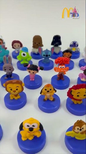 🏰 Disney x McDonald’s: Full Preview of the 70 Magical Figures!
