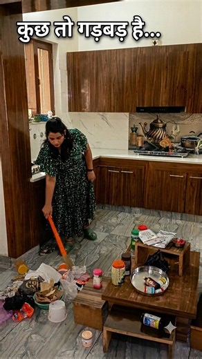 Kuch Toh Gadbad Hai, Satisfying Cleaning Journey! ✨ #thegolumalik #minivlog #shorts