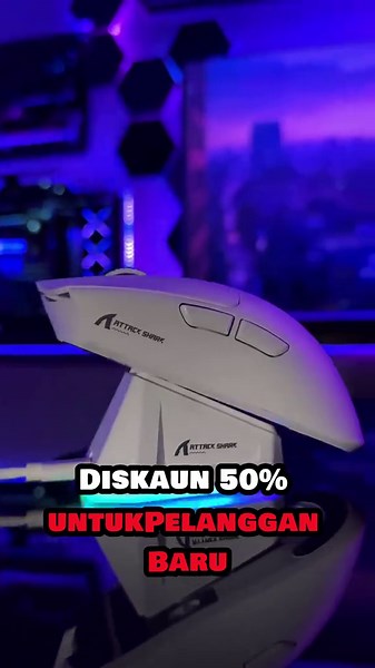 Attack Shark X11 Gaming Mouse: Low Latency & High DPI