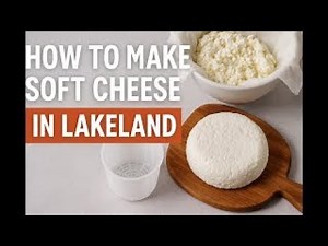Perfect homemade soft cheese in lakeland yougurt and soft cheese maker