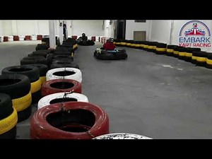 Corrida na Embark Kart Racing - Santos/SP