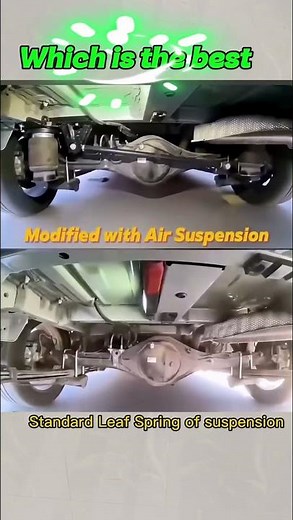 Air Suspension vs. Leaf Spring: Which is the KING? 👑
