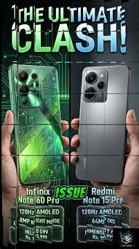 Infinix Note 60 Pro vs Redmi Note 15 Pro: The Definitive Rs. 95K King? | THE SMART UNBOX PK