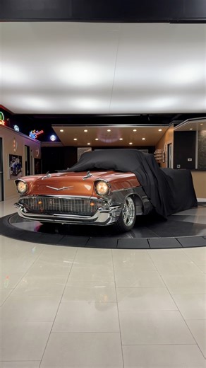 Introducing our New Arrival! 1957 Chevrolet Bel Air Restomod 😍 Available Now! | Vanguard Motor Sales