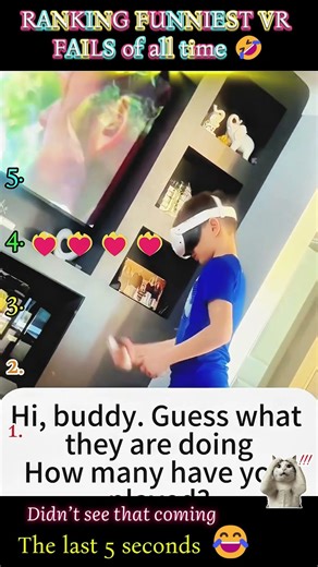 The funniest VR failure compilation 🤣 #shortfilm