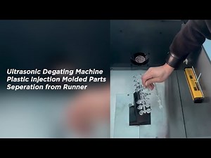 Ultrasonic Degating Machine Plastic Injection Molded Parts Seperation from Runner