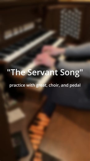 One of my favorite hymns, all 3 keyboards! #organ #christiantiktok #catholic #music #service