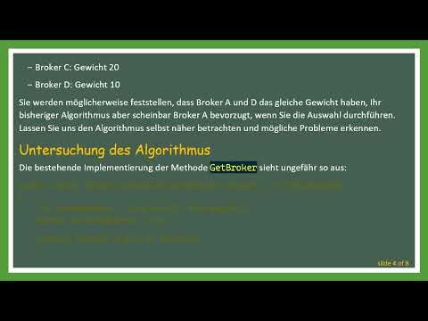 Wie man einen Random Weighted Choice-Algorithmus in C# implementiert