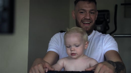 Watch out Conor, it looks like there might be a junior McGregor on the rise 👀 💪 🎬 McGregor Forever | Netflix