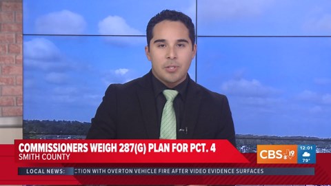 Smith County commissioners weigh immigration 287(g) program for Pct. 4 constable's office