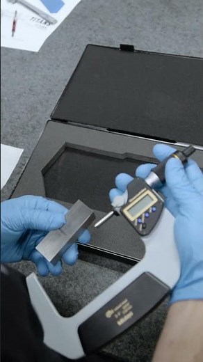 Calibrating Mitutoyo's FASTEST Micrometer-From Titans of CNC #shorts