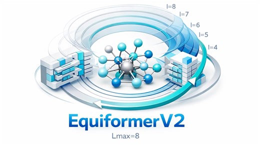 EquiformerV2：球与网格联合表示的等变图注意力网络