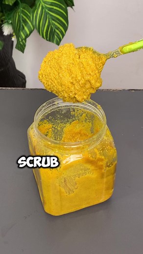 Homemade Body Scrub Recipe for Brighter Skin | Try this Turmeric Sugar Scrub