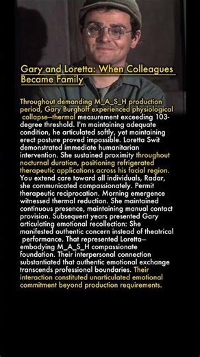 The Heart of MASH Showed Compassion 💕🏥