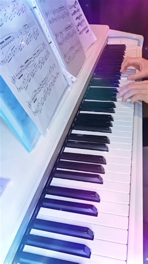 🎠🌌✨️💞🎶 #piano #pianomusic #playpiano #partition #фортепиано