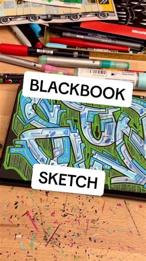 Exploring New Graffiti Sketch Styles