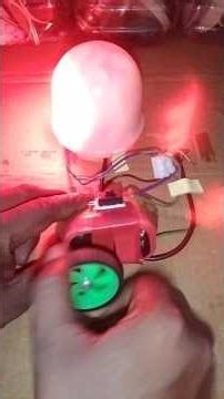 High powerful metal gear motor in power LED lights#electricmotor #LED#shorts