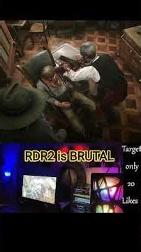 RDR2 is BRUTAL