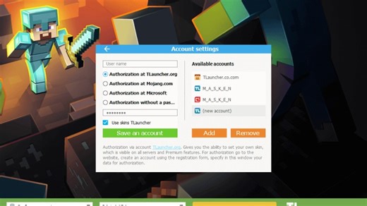 Como jugar minecraft online con Tlauncher
