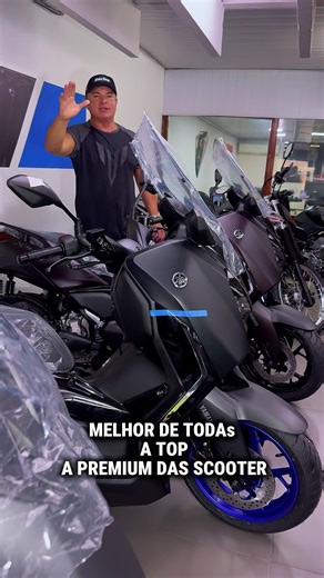 Yamarios Motos | A XMAX 300 não é só uma scooter. É outro nível. É premium‍. Motor 300cc forte e liso, aceleração que responde na hora e aquele conforto... | Instagram