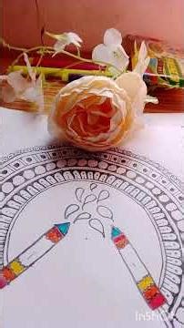 unique mandala patterns for beginners 🎀🕊️#shorts