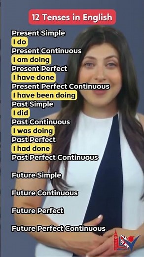 All Tenses with Examples.#english #englishlanguage#learnenglish #dailyconversation#grammar #tenses