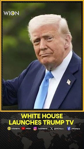 White House Launches Trump TV: 24/7 Streaming Channel Goes Live Amid Media Access Row | Shorts