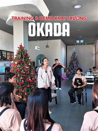 Hướng Dẫn Nhận Team Tại Okada Coffee