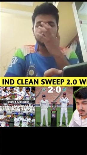 India clean Sweep Wi #cricket #indvswitest #shubhangill #shorts #viratkohli