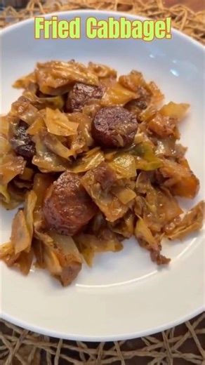 How to Make Fried Cabbage (Easy & Delicious Recipe) #cabbage