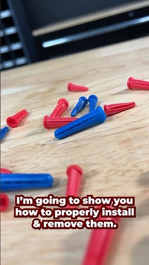 How to properly install & remove plastic drywall anchors! #diy #howto #homedecoration #construction