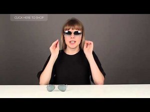Ray-Ban Sunglasses Review - Ray-Ban RB3025 Aviator Large Metal Blue Lenses