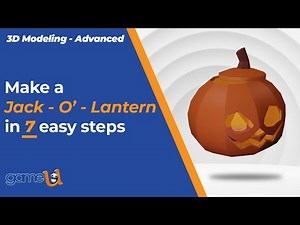 Make a JACK - O' - LANTERN in 7 EASY STEPS!