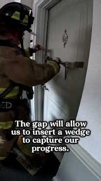 Firefighter Forcible Entry: Halligan + Wedge Technique Explained