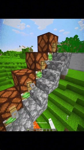 Minecraft Smart Automatic Stairs Moment