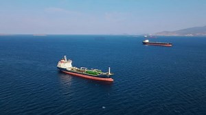 Oil Chemical Tanker Anchored Sea Waiting Stock Footage Video (100% Royalty-free) 1106665081 | Shutterstock