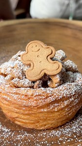 NEW Flavour Drop 💣 The best Gingerbread house is one made of Bam Bam Pastry. And when we fill our signature pastry layers with vanilla custard, a swirl of salted-caramel ganache & a cracking gingerbread crumble, it’s like all your Christmases are COMING TOMORROW. Gingerbread Man, catch him if you can! Bam 👨‍🦰 | Bam Bam Bakehouse