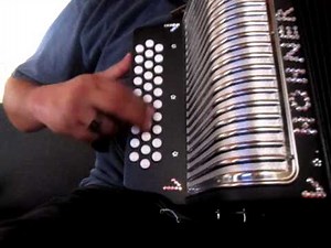 las nieves de enero chalino sanchez instruccional tutorial acordeon de botones principiantes
