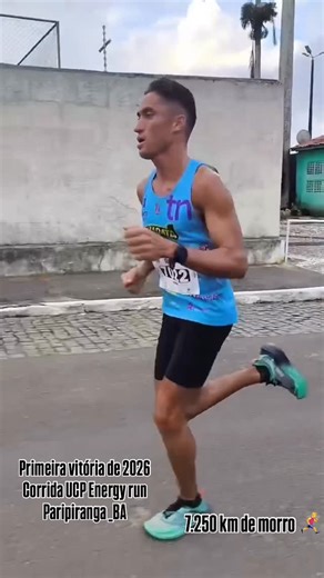 André Santana on Instagram: "Primeira vitória do ano. campeão da corrida UCP Energy Run da cidade de Paripiranga Bahia 7 km e 250 metros de puro morro🏃🏻‍♂️‍➡️🚀🇧🇷"