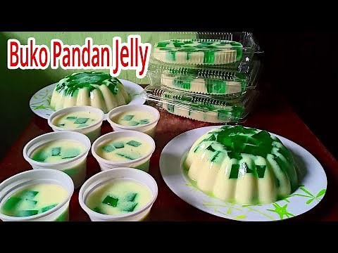 Buko Pandan Jelly | Buko Pandan Gulaman