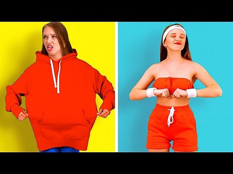 USEFUL CLOTHES HACKS FOR YOUR SUMMER OUTFIT! || Cool Clothing Upgrade BY 123 Go! Gold