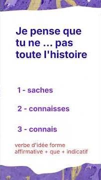 as-tu le bon niveau pour comprendre le subjonctifVerifie-le avec ce quiz