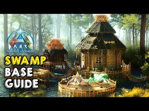 Epic All-in-One Swamp Base | Building Tutorial | ARK Survival Ascended